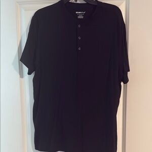 William Rast Black Short Sleeve Tee